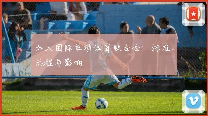 加入国际单项体育联合会:标准、流程与影响